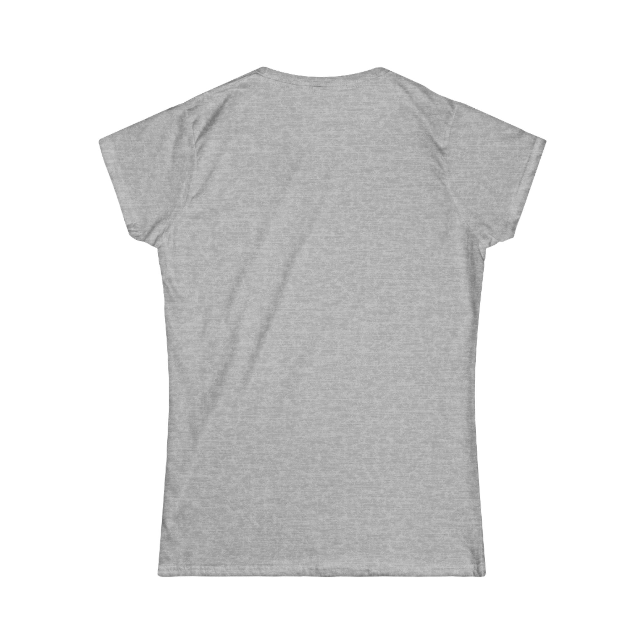 Black Cat Floral Tee — Women's Cat Portrait T-Shirt