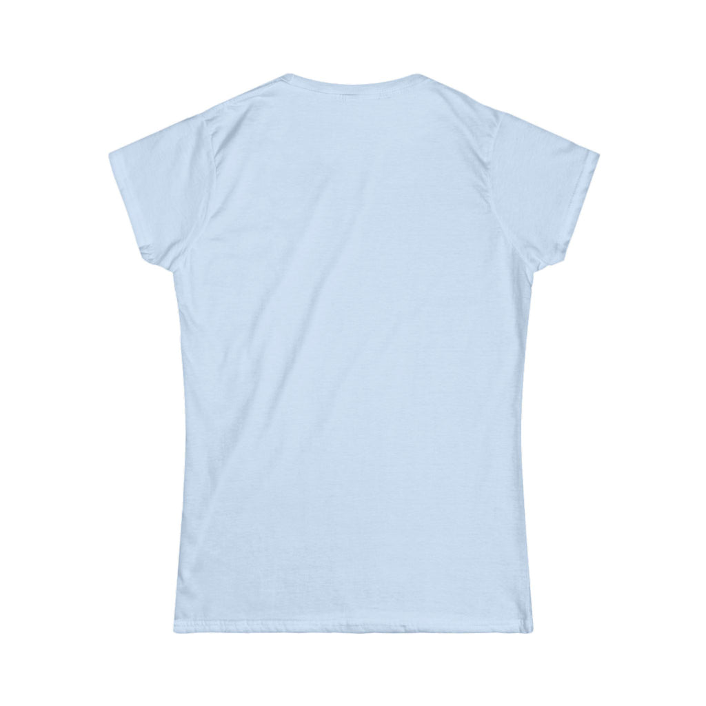 Black Cat Floral Tee — Women's Cat Portrait T-Shirt