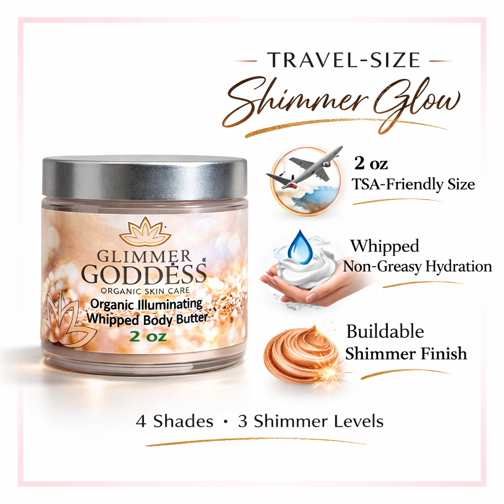 Organic Shimmer Body Butter 2oz